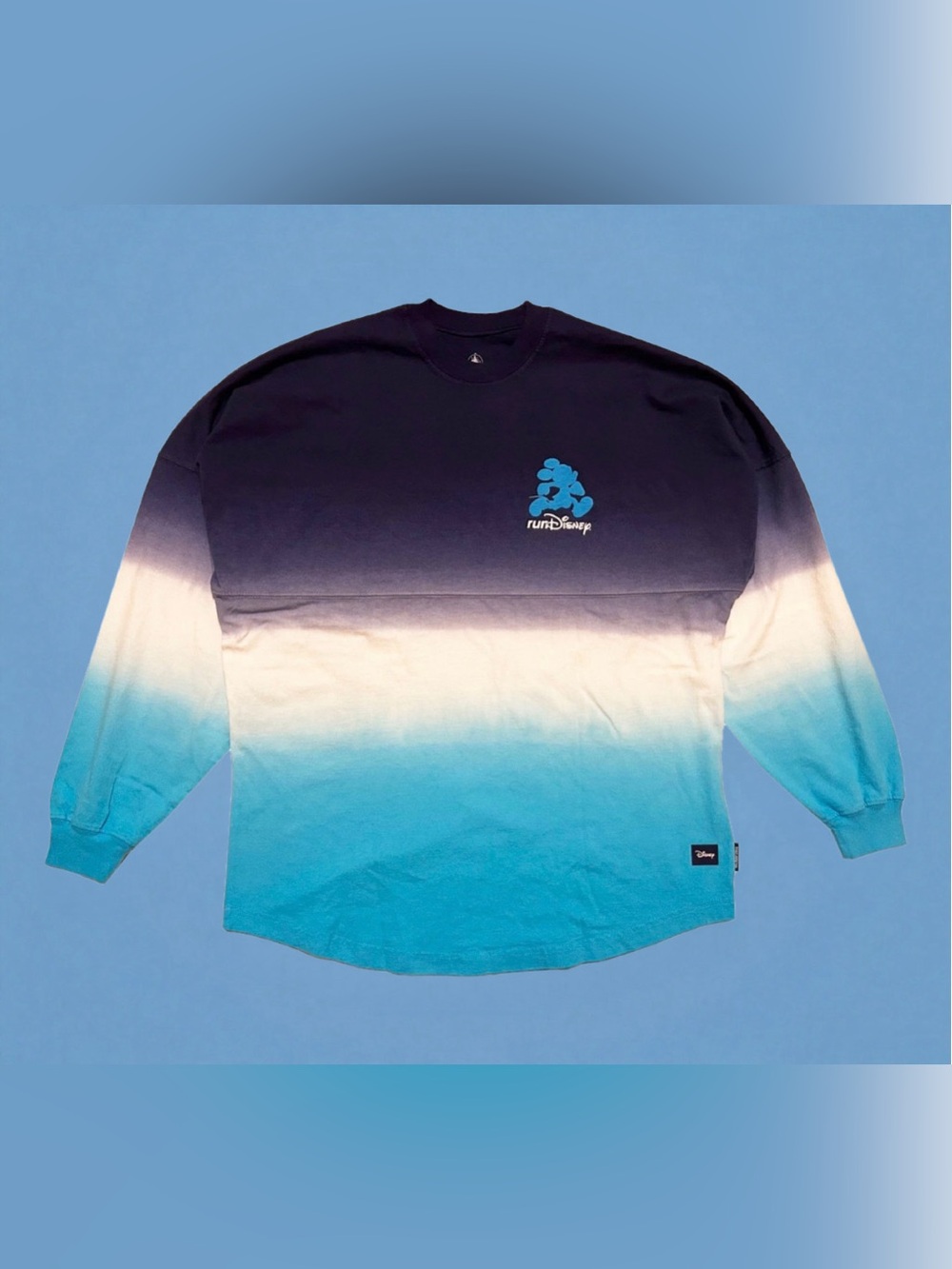 Disney runDisney Mickey Mouse Ombre Blue Spirit Jersey